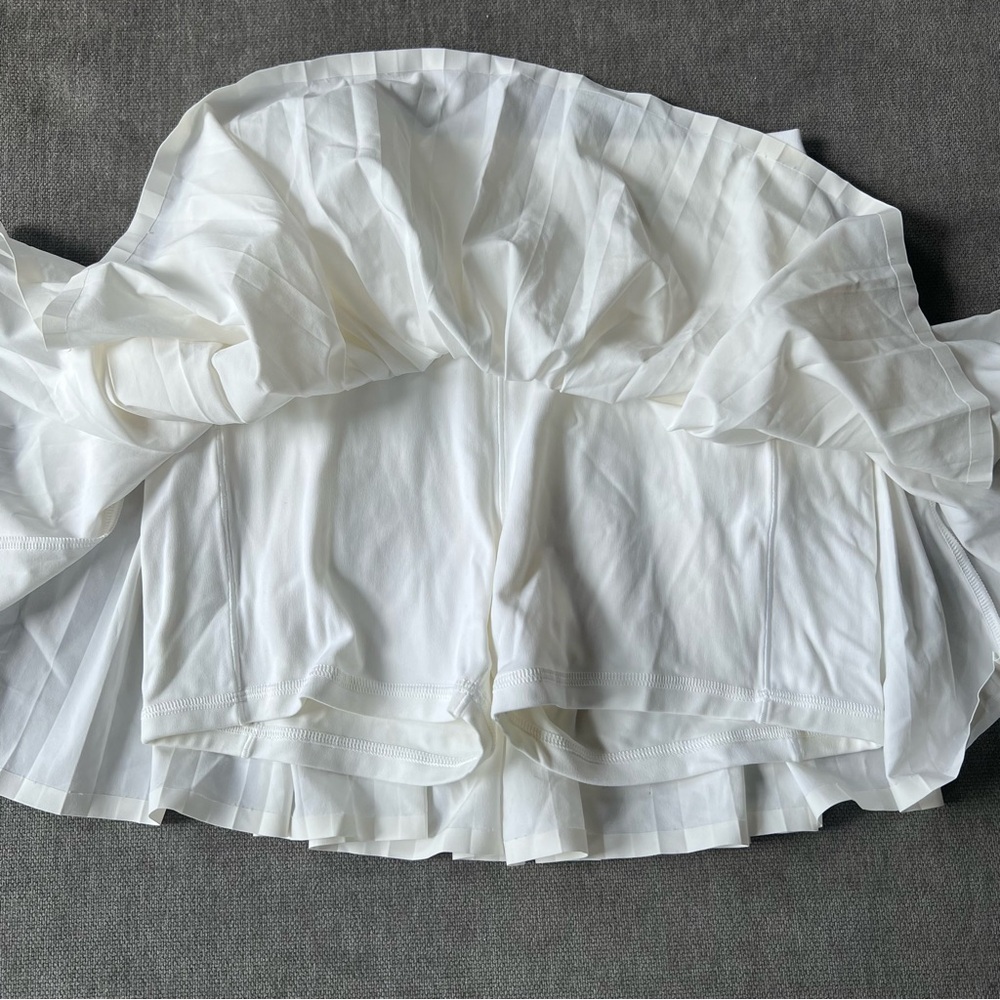 OFFLINE By Aerie All‎ Aces Tennis Skort Pleated White M - Picture 9 of 11